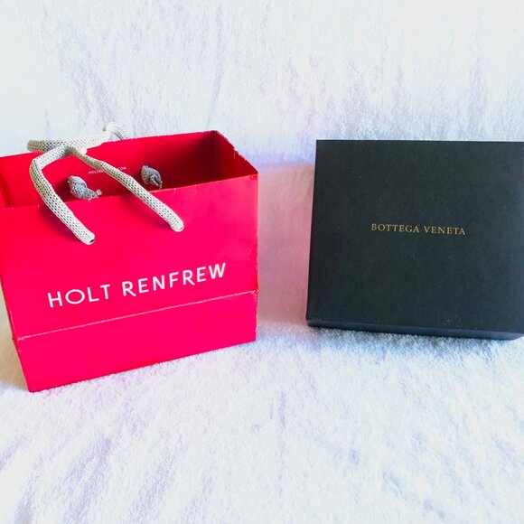 BOTTEGA VENETA BI-FOLD WALLET, Blue in Original Box - Picture 15 of 16